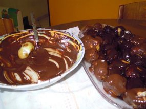 profiteroles al cioccolato